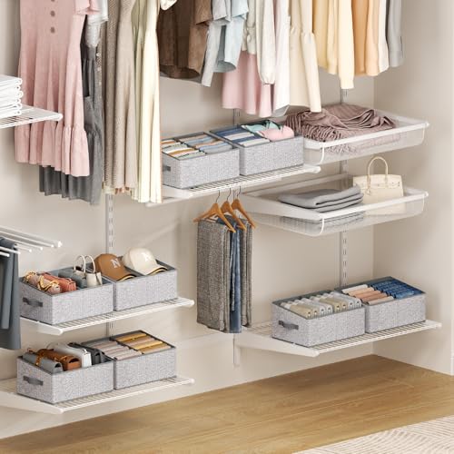 DIMJ Large Closet Shelf Organizer Bins 6 Packs with | All Products - Image 6