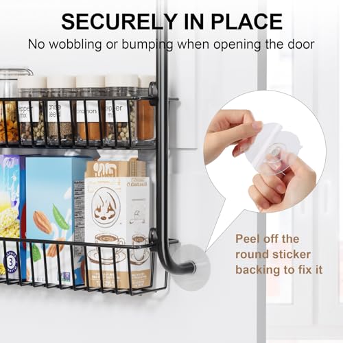 Delamu Over the Door Pantry Organizer, 6-Tier Metal | All Products - Image 5