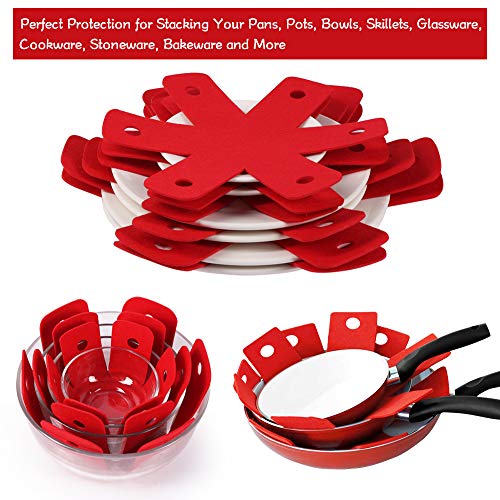 BYKITCHEN Pot Pan Protectors for Stacking, 12pcs & 4 | All Products - Image 6