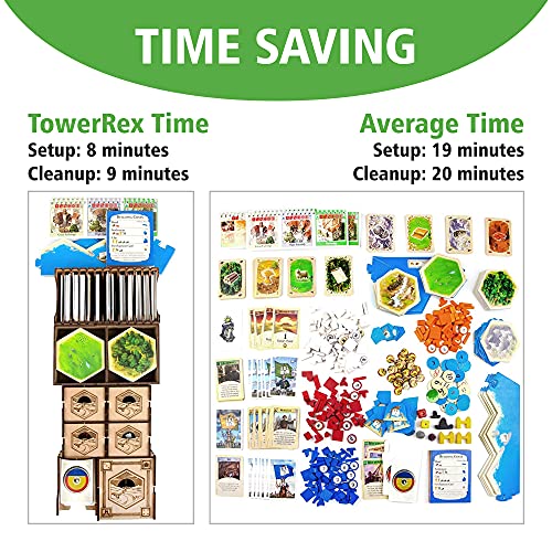 TowerRex Organizer for Catan, Board Game Storage - Image 3