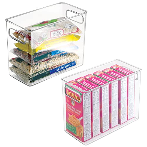 mDesign Plastic Modern Kitchen, Pantry Food Storage Container Bin - Image 2