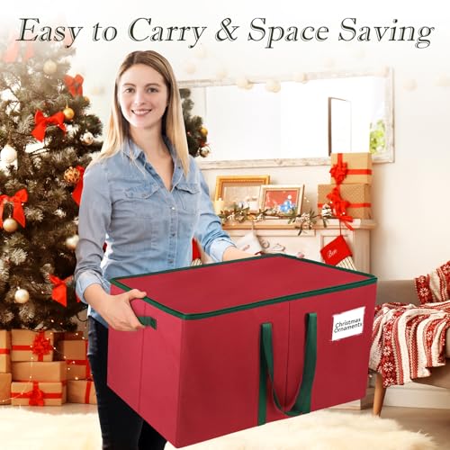 Christmas Ornament Storage Box, Store Up to 128 Ornaments - Image 8