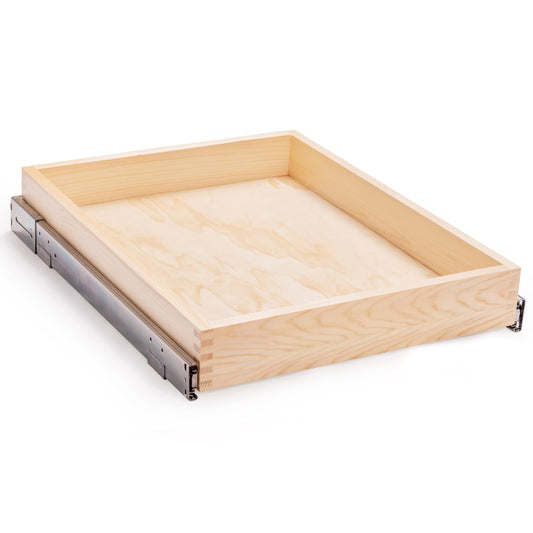 26''W x 21''D x 3''H Pull Out Cabinet Drawer Soft Close - Image 1