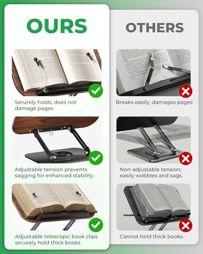 Viozon Book Stand for Reading,Book Holder - Image 3