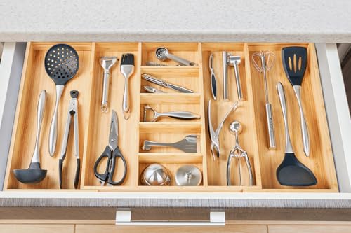 Umilife Extra Large Expandable Kitchen Drawer Organizer - Image 7