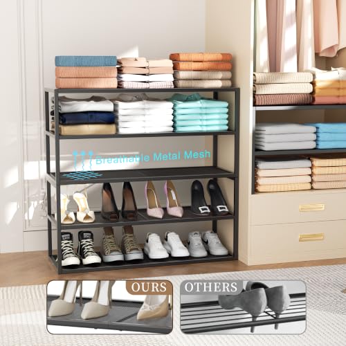 Closet Organizers and Storage, 2 Pack Stackable Closet Storage - Image 6