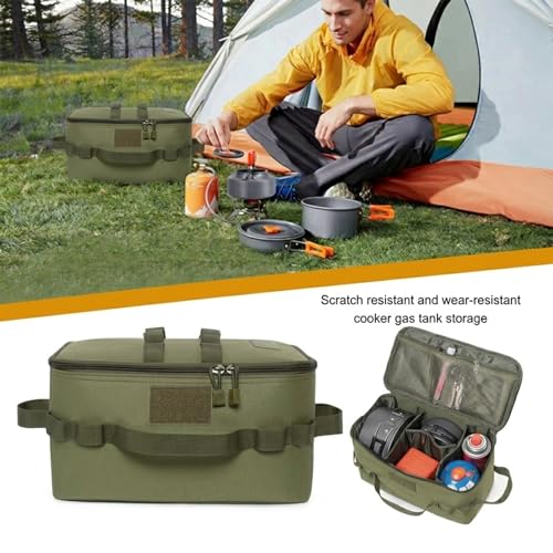 Tactical Camping Storage Bag 11L, 600D Nylon Cookware - Image 3
