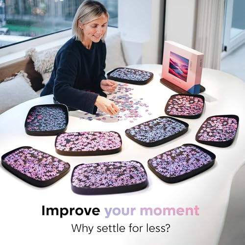 Puzzle Sorting Trays - Set of 12 - Up to 3000 Pieces - Unique - Image 3