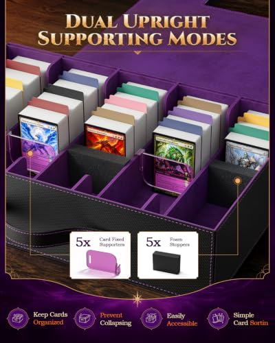 MoKo Trading Card Storage Box for MTG, 3900+Capacity - Image 6