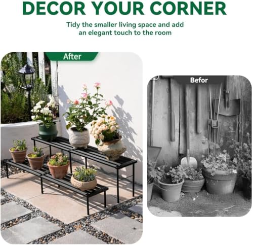 Metal Plant Stand Outdoor Indoor,Rust-proof Aluminum Display Rack - Image 8
