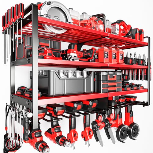 Upgrade Large power tool organizer Wall Mount,4 Layers - Image 2