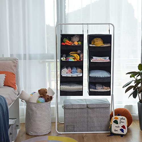 GRANNY SAYS 4-Shelf Hanging Closet Organizer, Foldable Storage - Image 5