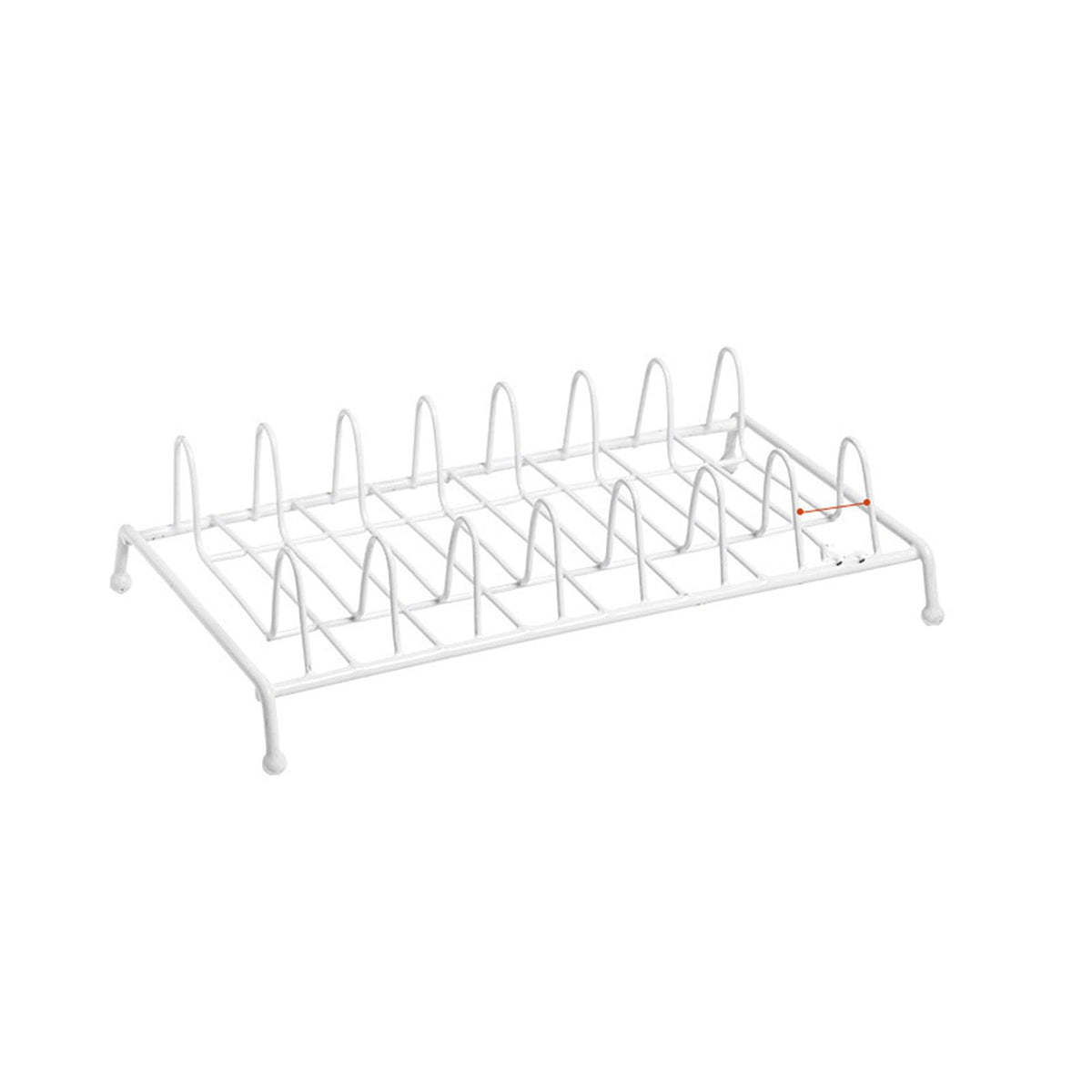Metal Dish Drying Rack, Vertical Dish Drainer Plates Holder - Image 1