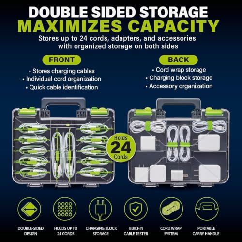 Ontel Cord Daddy Cord Organizer Case for Cables and | All Products - Image 3