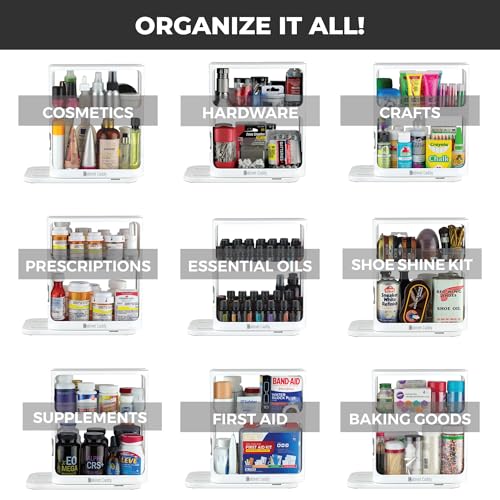 Cabinet Caddy Spice Rack Organizer for Cabinet, Pull & Rotate - Image 7