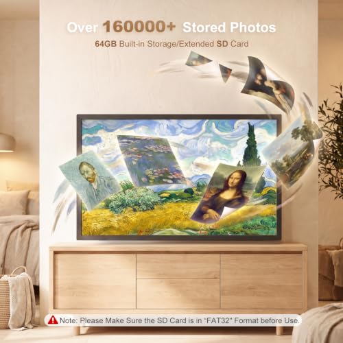 32-inch Digital Photo Frame Large-Picture-Frame - FHD IPS - Image 6