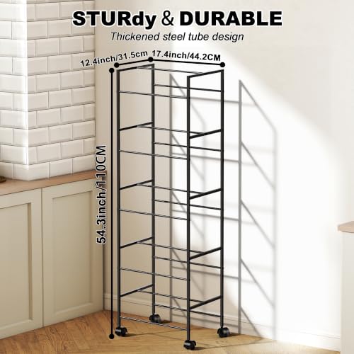 3D Printer Filament Storage Rack with Wheels, 5-Tier - Image 5