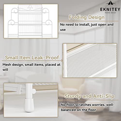 EKNITEY 3-Tier Bathroom Organizer - Sink Organizer Spice Rack(No - Image 6