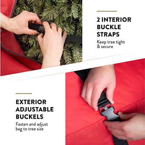 ZOBER 600D Oxford Fabric Rolling Christmas Tree Storage - Image 6