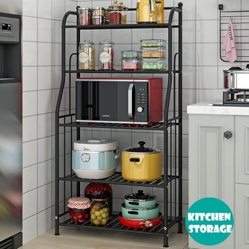 5 Tier Metal Plant Stand Iron Holder Storage Shelf | Home Organization - Image 7