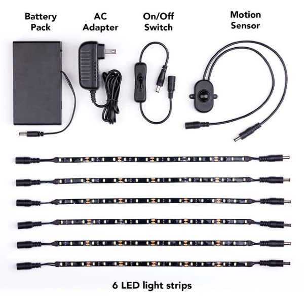 Gun Storage Solutions Gun Safe Light Kits - (6) 12 Inch LED Light - Image 2