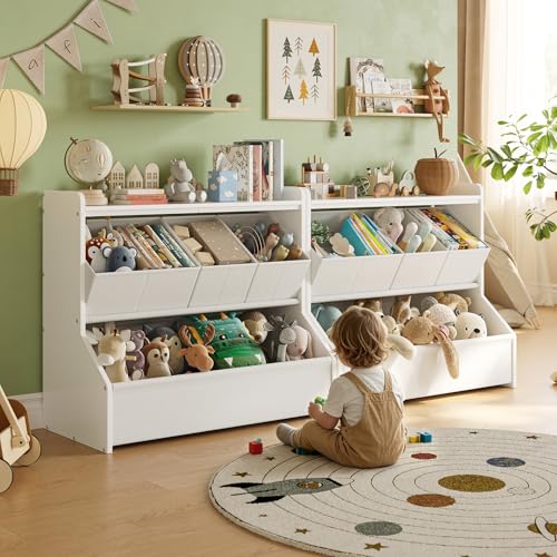 FOUCSSOMEI Kids Toy Storage Organizer for Easy Toy Cleanup - Image 7