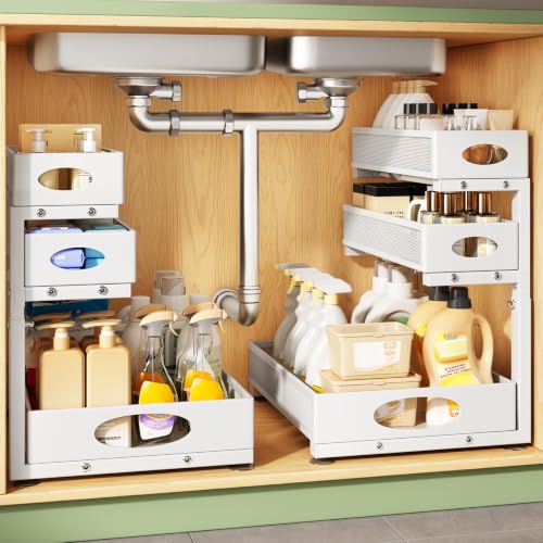 Kitstorack Under Sink Organizer 3-Tier Slide Out Dra | All Products - Image 2