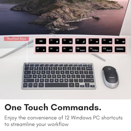 Macally Small Wireless Keyboard - Image 7