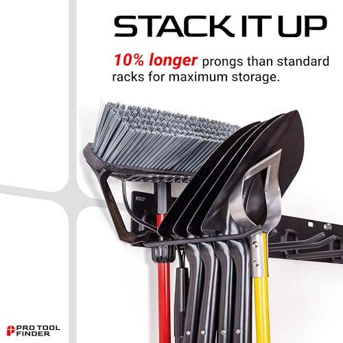Garage Tool Organizer Wall Mount – Heavy Gauge Steel Rack - Image 4