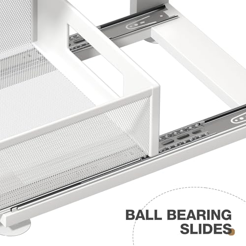 2 Pack Under Sink Organizer With Next-Gen Ball-Bearing - Image 4