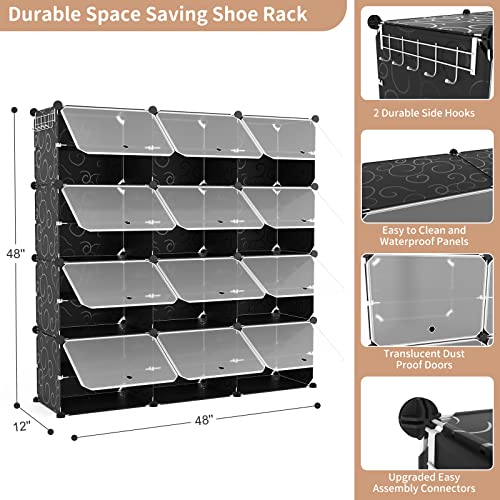 ROJASOP Portable 8-Tier Shoe Cabinet - 48-Pair Shoe | All Products - Image 4