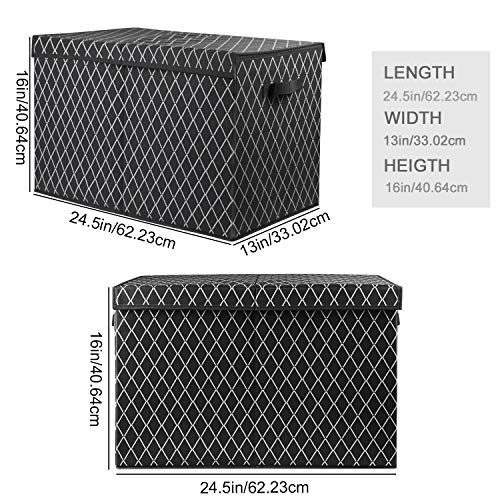 Toy Chest Box Storage Bins for Boys Girls, Kids | Home Organization - Image 4