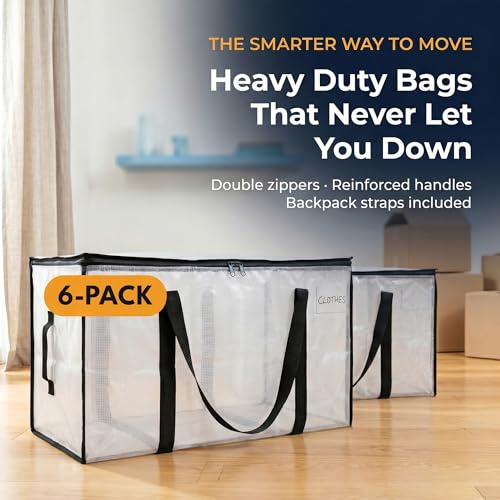 ClearSpace Heavy Duty Moving Bags - Water Resistant | All Products - Image 4