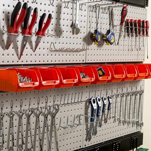 Ultrawall Pegboard Wall Organizer, 48 X 36 inch Garage Storage - Image 6