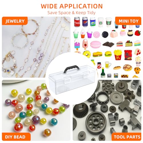 14-Pack Plastic Trading Card Storage Boxes for 900+ Loose Cards - Image 7