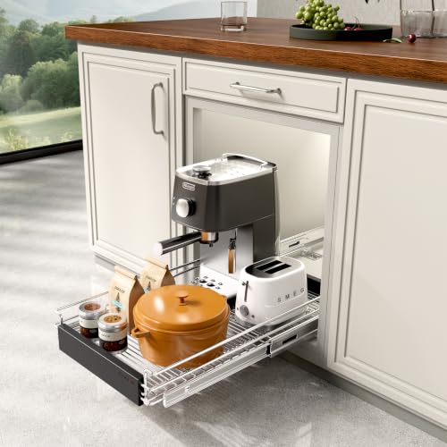 Expandable Pull Out Cabinet Organizer, Slide Out Drawers - Image 7