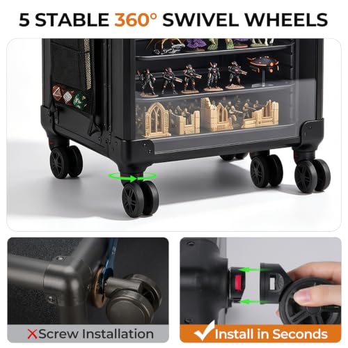 Nicpro Miniature Carrying Case, Storage & Display Case - Image 6