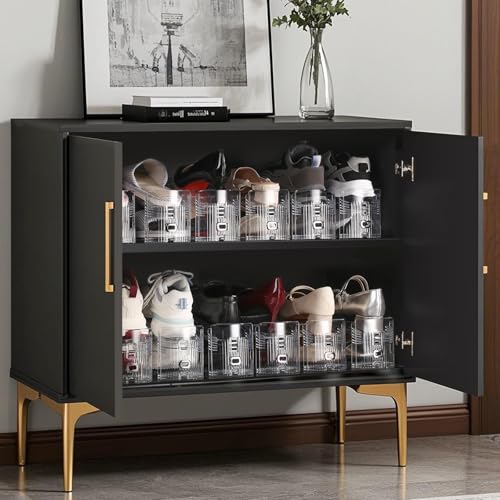Shoe Slots Organizer 12 Pack - Shoe Stacker,3 Levels Adjustable - Image 7