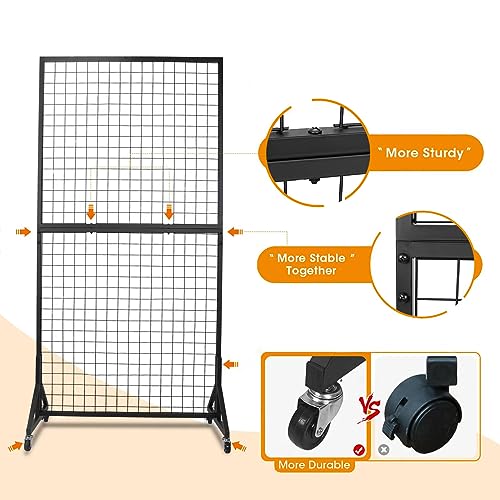 Eastern Tree 2 Packs 3'X 6' Two Gridwall Panels Display Stand - Image 4