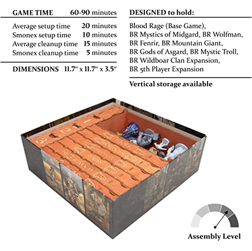 Wooden Organizer Compatible with All Blood Rage Expansions - Image 4