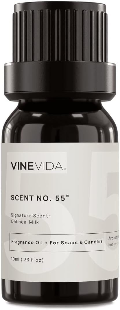 VINEVIDA Natural Fragrance Oil - 0.33oz Scent No.55 for Candle & Soap Making