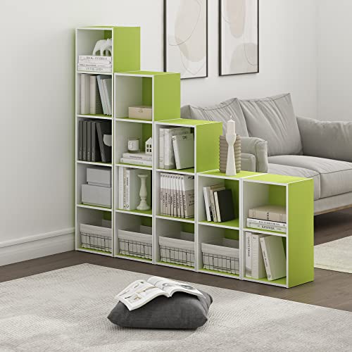 Furinno PASIR Book Shelf, 2-Tier Modern Bookshelf - Image 3