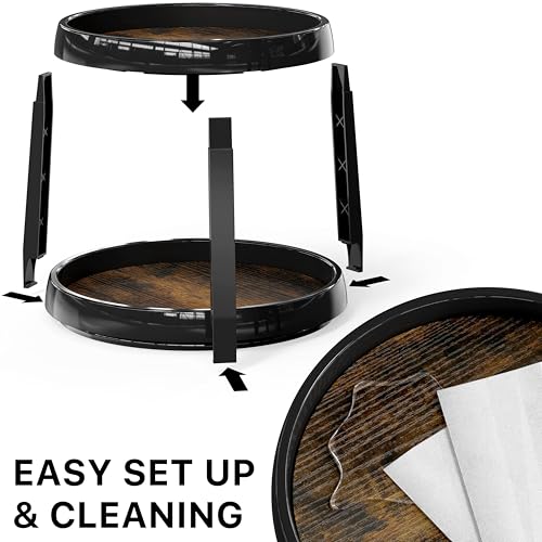 Simple Houseware 2-Tier Lazy Susan Spice Organizer, 10-Inch - Image 6