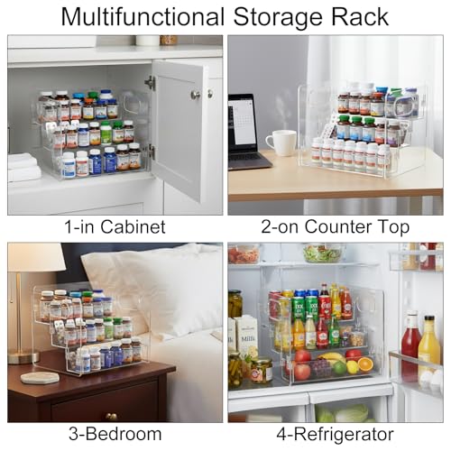 3-Tier Vitamin Storage Organizer, Organizer For Vitamin Bottles - Image 5
