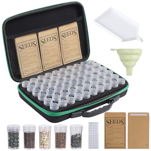 Douorgan Seed Storage Box, Portable Seed Saving Box - Image 2