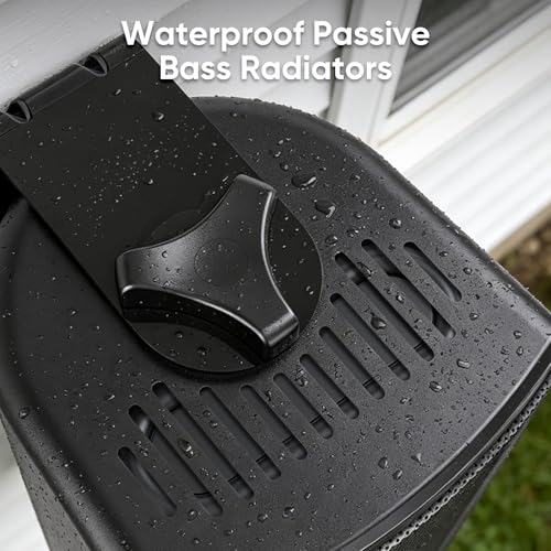 Saiyin Outdoor Indoor Speakers Wired, 4Ω Wall Speakers for Patio - Image 5