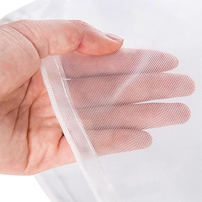 Laundry Zipper Mesh Bags Set for Washing Machine Delicate Lingerie and Underwear Protection Net Foldable Large 17.7 Inch Thickened Fine Mesh Clothes Washer Bag