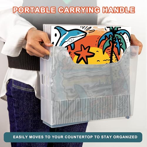 4PCS 12x12 Paper Storage, Scrapbook Paper Storage - Image 6