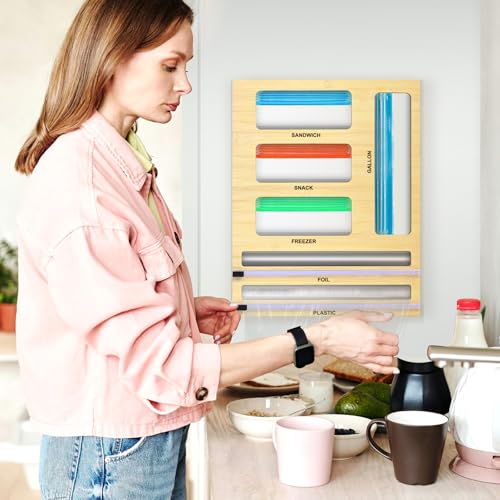MSJGA Magnetic Food Bag Storage Organizer for Drawer | All Products - Image 6