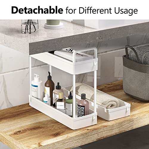 SOLEJAZZ Slim Rolling Storage Cart Skinny Bathroom Organizer, 3 - Image 6